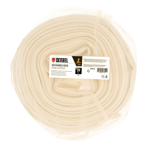 Рукав напорный DH-50, диаметр 2", длина 20 м Denzel по ценам производителя в Челябинске с доставкой по всей России