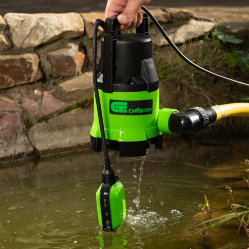 Дренажный насос для грязной воды СДН450-35, 450 Вт, напор 5.5 м, 8000 л/ч Сибртех по ценам производителя в Челябинске с доставкой по всей России