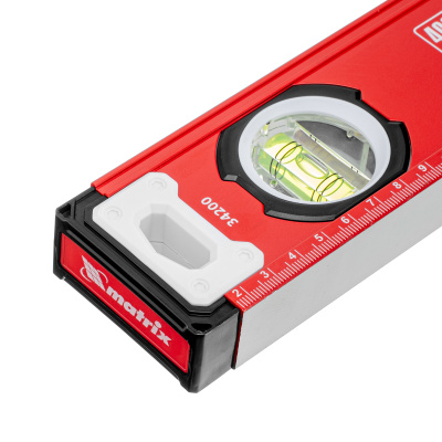 Уровень алюминиевый, фрезерованный, 3 глазка, 400 мм Matrix по ценам производителя в Челябинске с доставкой по всей России