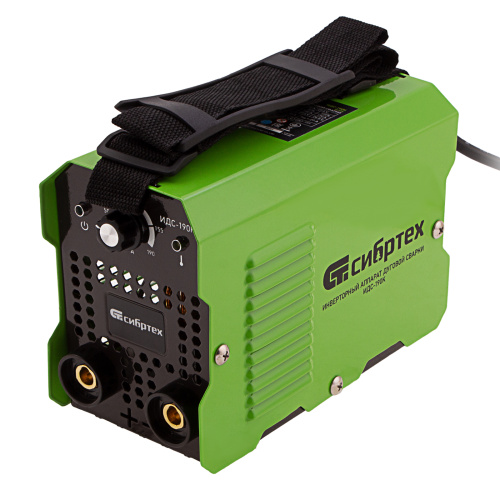 Инверторный аппарат дуговой сварки ИДС-190K, 190 А, ПВ 80%, диаметр электрода 1,6-4 мм Сибртех по ценам производителя в Челябинске с доставкой по всей России