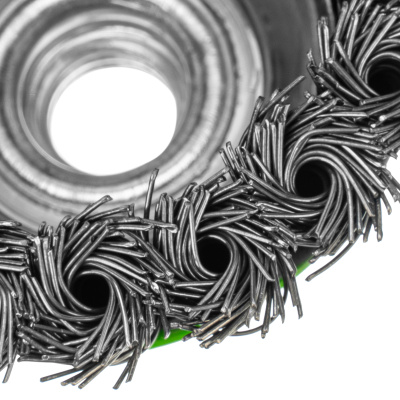 Щетка для УШМ, 75 мм, М14, "чашка", крученая металлическая проволока Сибртех купить в Москве с доставкой по всей России | ProtosMarket.ru