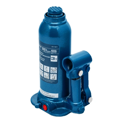 Домкрат гидравлический бутылочный, 3 т, h подъема 188-363 мм Stels по ценам производителя в Челябинске с доставкой по всей России