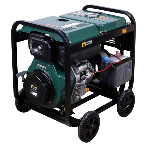 Генератор дизельный STEM Techno S6500DE (6.5 кВт, электростартер, дисплей, подогрев) по ценам производителя в Челябинске с доставкой по всей России