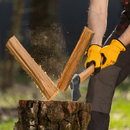 Топор кованый, 680 г, американский тип, буковая рукоятка, 360мм, EFP Denzel по ценам производителя в Челябинске с доставкой по всей России