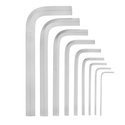 Набор ключей имбусовых HEX, 2-12 мм, CrV, 9 шт, короткие с сатинированным покрытием Matrix по ценам производителя в Челябинске с доставкой по всей России