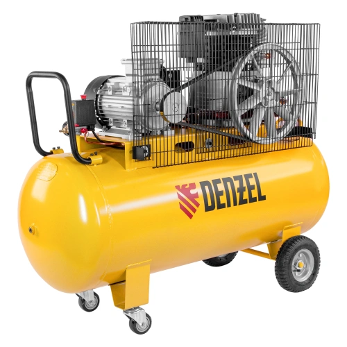 Компрессор воздушный, ременный привод BCI4000-T/200, 4.0 кВт, 200 литров, 690 л/мин Denzel по ценам производителя в Челябинске с доставкой по всей России