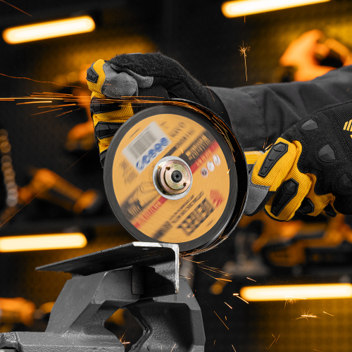 Пневматическая углошлифовальная машина AG125, 11000 об/мин, 125 мм, 186 л/мин Denzel по ценам производителя в Челябинске с доставкой по всей России