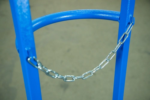 Тележка для газовых баллонов TOR ГБ-1, 1 баллон (литые колеса 250мм) по ценам производителя в Челябинске с доставкой по всей России