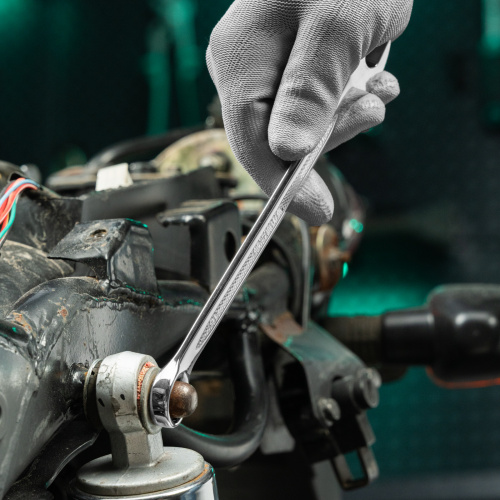 Ключ комбинированный, 16 мм, CrV, антислип Stels по ценам производителя в Челябинске с доставкой по всей России