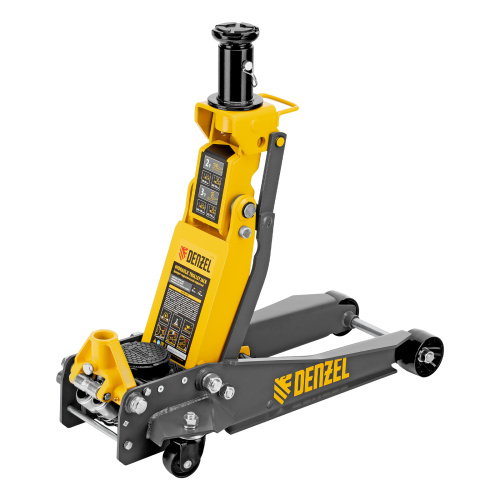 Домкрат гидравлический подкатной, 2/3 т, 98-770 мм, быстрый подъем, низ. подхват, проф, SUV Denzel по ценам производителя в Челябинске с доставкой по всей России
