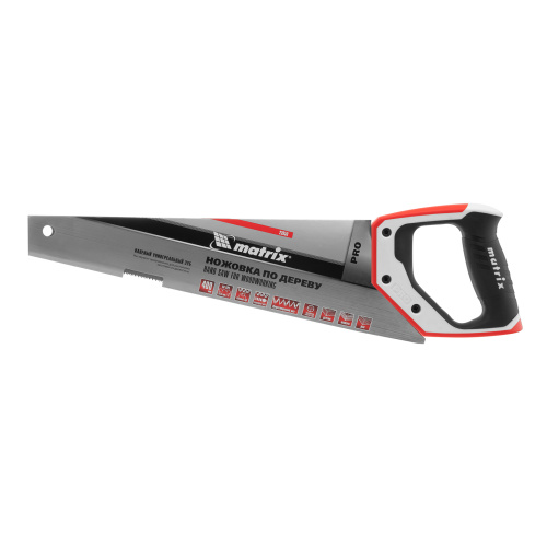 Ножовка по дереву для точных пильных работ, 400 мм, каленый зуб 3D, 14 TPI, трехкомпонентная рукоятка, Pro Matrix по ценам производителя в Челябинске с доставкой по всей России