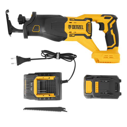 Пила сабельная аккумуляторная бесщет. RS-250, Li-Ion, 20 В Denzel по ценам производителя в Челябинске с доставкой по всей России