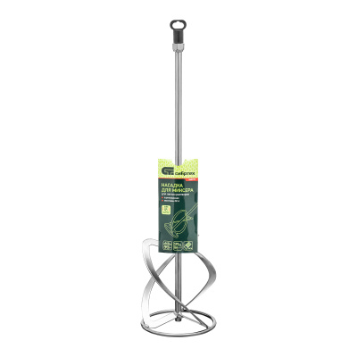 Насадка для миксера, для легких растворов, 160 х 590 мм, оцинкованная, хвостовик резьба М14 Сибртех по ценам производителя в Челябинске с доставкой по всей России