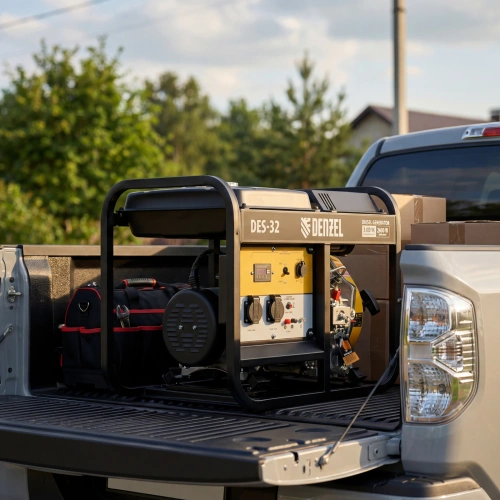 Генератор дизельный DES-32, 3,2 кВт, 230 В, 11 л, ручной стартер Denzel по ценам производителя в Челябинске с доставкой по всей России