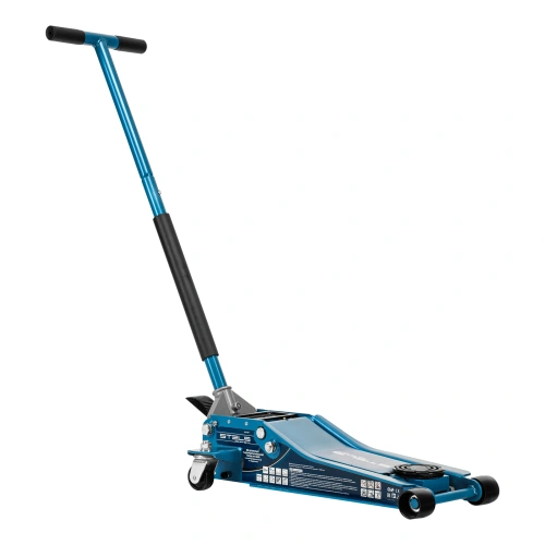 Домкрат гидравлический подкатной 3 т, быстрый подъем, Low profile quick lift, 75-505 мм, профессиональный STELS по ценам производителя в Челябинске с доставкой по всей России