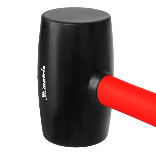 Киянка резиновая, 680 г, черная резина, фибергласовая рукоятка Matrix по ценам производителя в Челябинске с доставкой по всей России