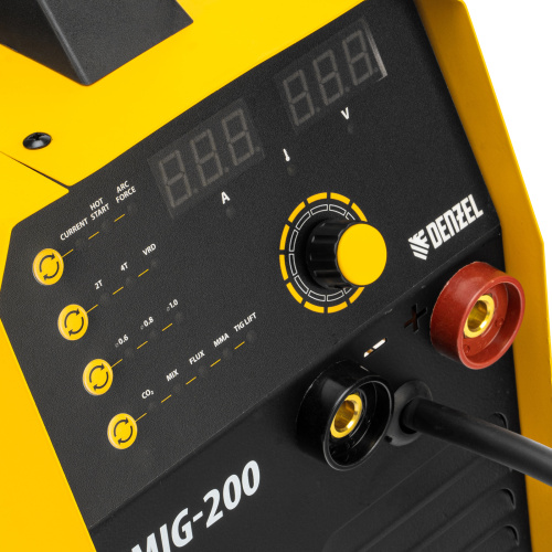 Аппарат инвертор. полуавтомат. cварки IMIG-200, 200 А, ПВ 60%, катушка 5 кг Denzel по ценам производителя в Челябинске с доставкой по всей России