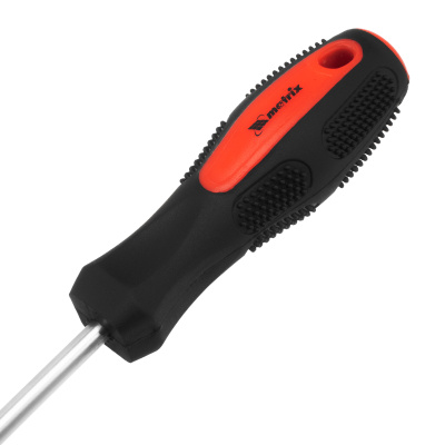 Отвертка Anti-Slip, SL6 х 100 мм, CrV, двухкомпонентная рукоятка Matrix по ценам производителя в Челябинске с доставкой по всей России