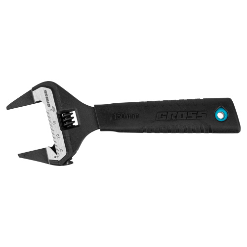 Ключ разводной, 150 мм, CrV, ультратонкие губки Gross по ценам производителя в Челябинске с доставкой по всей России