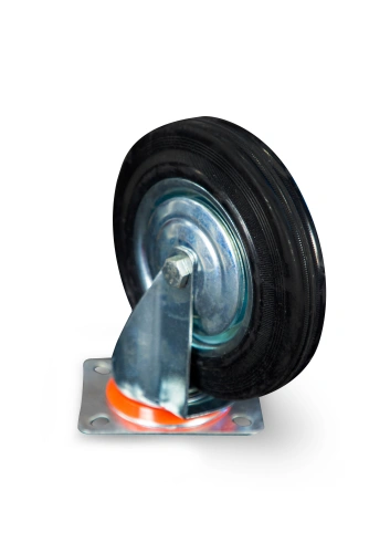 Колесо поворотное резина SC 80 200 мм (N) по ценам производителя в Челябинске с доставкой по всей России