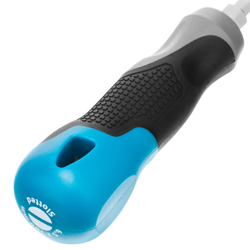 Отвертка SL6.5 x 100 мм, S2, трехкомпонентная рукоятка Gross по ценам производителя в Челябинске с доставкой по всей России