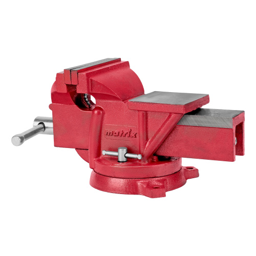 Тиски слесарные, 125 мм, поворотные, с наковальней Matrix по ценам производителя в Челябинске с доставкой по всей России