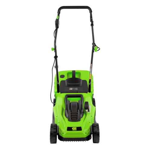 Газонокосилка электрическая L1500, 1500 Вт, ширина 33 см, 5 уровней, пластиковый травосборник 35 л Сибртех по ценам производителя в Челябинске с доставкой по всей России