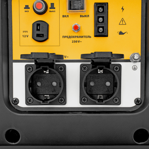 Генератор инверторный GT-2200iS, 2.2 кВт, 230 В, бак 4 л, закрытый корпус, ручной старт Denzel по ценам производителя в Челябинске с доставкой по всей России