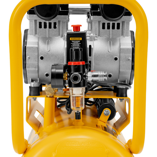 Компрессор безмасляный, малошумный DLS 2200/50, 2200 Вт, 2x1100, 50 л, 380 л/мин Denzel по ценам производителя в Челябинске с доставкой по всей России