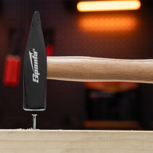 Молоток слесарный, 500 г, квадратный боек, деревянная рукоятка Sparta по ценам производителя в Челябинске с доставкой по всей России