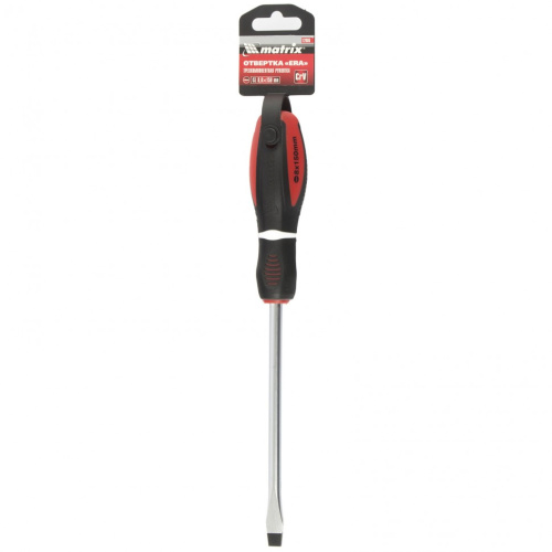 Отвертка "Era", SL8 х 150 мм, CrV, трехкомпонентная рукоятка Matrix по ценам производителя в Челябинске с доставкой по всей России