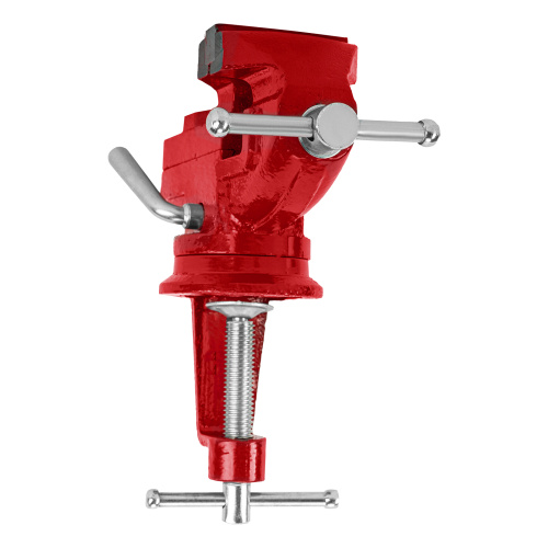 Тиски слесарные, 50 мм, настольные, поворотные, c наковальней MTX по ценам производителя в Челябинске с доставкой по всей России