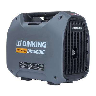 Генератор бензиновый инверторный Dinking DK1400iC (1,4 кВт, 230В/50 Гц, DK 145F/P-1, бак 2.5л) по ценам производителя в Челябинске с доставкой по всей России