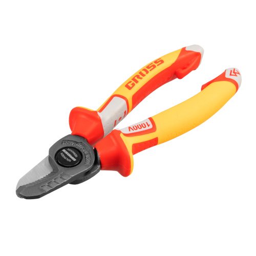 Кабелерез, диэлектрические рукоятки до 1000 В, трехкомпонентные рукоятки, 160 мм Gross по ценам производителя в Челябинске с доставкой по всей России
