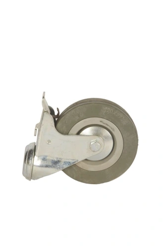 Колесо аппаратное поворотное SChgb 55 120 мм под болт с тормозом (F) по ценам производителя в Челябинске с доставкой по всей России