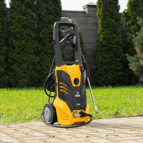 Моечная машина высокого давления R-165, 2200 Вт, 165 бар, 7 л/мин, колесная Denzel по ценам производителя в Челябинске с доставкой по всей России