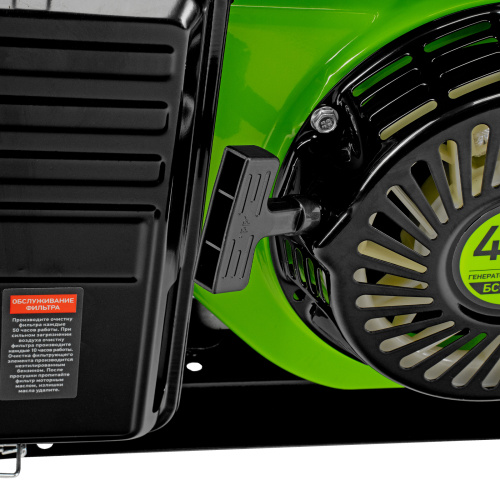 Генератор бензиновый БС-6500Э, 5.5 кВт, 230В, четырехтактный, 25 л, электростартер Сибртех по ценам производителя в Челябинске с доставкой по всей России