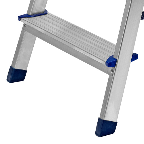 Стремянка двусторонняя 3 ступени, алюминиевая, Сибртех по ценам производителя в Челябинске с доставкой по всей России