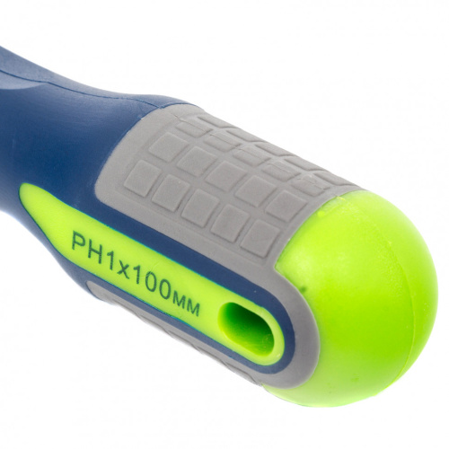 Отвертка, PH1 х 100 мм, CrV, трехкомпонентная рукоятка Сибртех по ценам производителя в Челябинске с доставкой по всей России