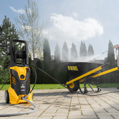 Моечная машина высокого давления R-165D, 2200 Вт, 165 бар, 7 л/мин, с барабаном Denzel по ценам производителя в Челябинске с доставкой по всей России