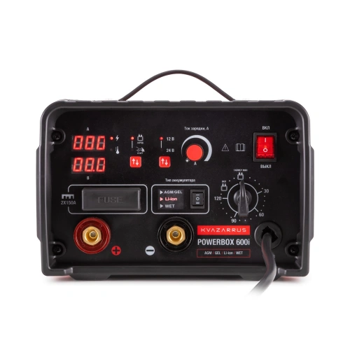 Инверторное пуско-зарядное устройство KVAZARRUS PowerBox 600i, таймер, пластиковый кейс купить в Москве с доставкой по всей России | ProtosMarket.ru