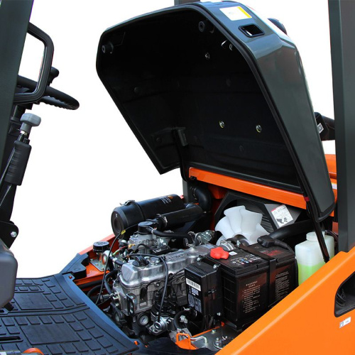 Дизельный вилочный погрузчик CPCD15-XCK2 с тремя линиями гидравлики по ценам производителя в Челябинске с доставкой по всей России