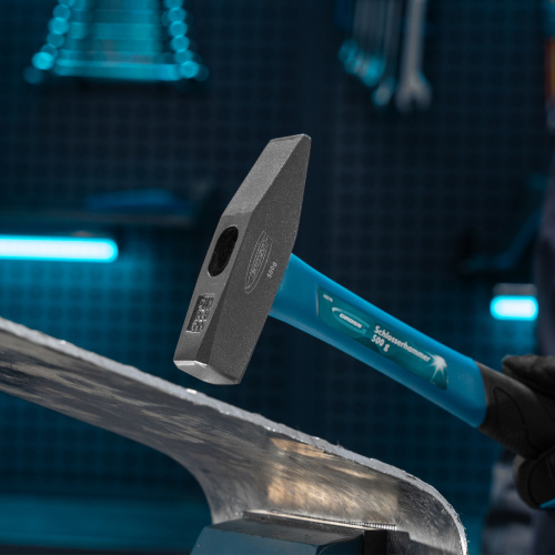 Молоток слесарный, 500 г, квадратный боек, фибергласовая обрезиненная рукоятка Gross по ценам производителя в Челябинске с доставкой по всей России