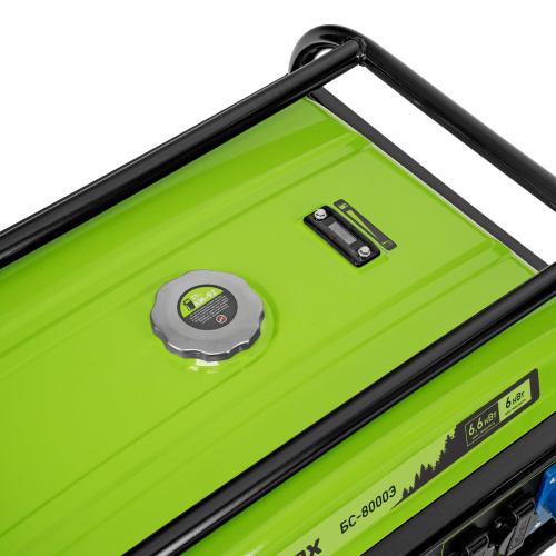 Генератор бензиновый БС-8000Э, 6,6 кВт, 230В, четырехтактный, 25 л, электростартер Сибртех по ценам производителя в Челябинске с доставкой по всей России