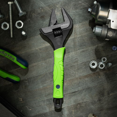 Ключ разводной, 200 мм, тонкие губки, фосфатированый Сибртех по ценам производителя в Челябинске с доставкой по всей России