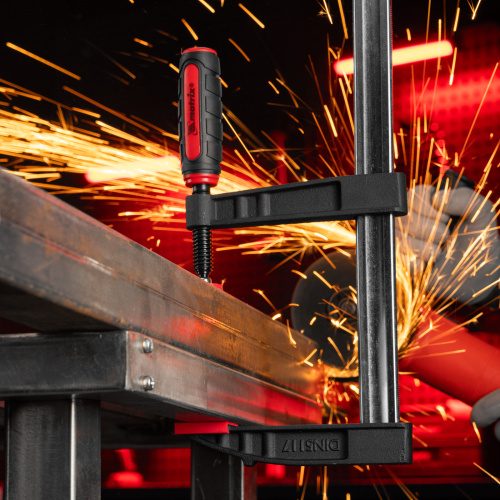 Струбцина F-образная, 1000 х 120 х 1100 мм Matrix купить в Москве с доставкой по всей России | ProtosMarket.ru