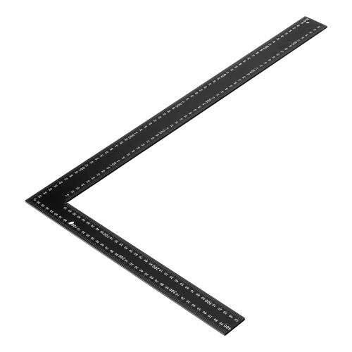 Угольник, 400 х 600 мм, алюминиевый, лазерная гравировка Denzel по ценам производителя в Челябинске с доставкой по всей России