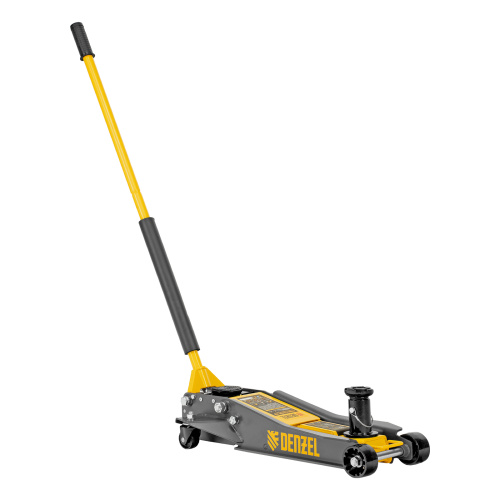 Домкрат гидравлический подкатной, 2/3 т, 98-770 мм, быстрый подъем, низ. подхват, проф, SUV Denzel по ценам производителя в Челябинске с доставкой по всей России