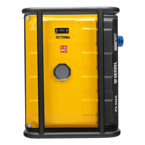 Генератор бензиновый PS 55 EA, 5.5 кВт, 230 В, 25 л, коннектор автоматики, электростартер Denzel по ценам производителя в Челябинске с доставкой по всей России