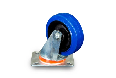 Колесо поворотное из эластичной резины MW70 100 мм по ценам производителя в Челябинске с доставкой по всей России